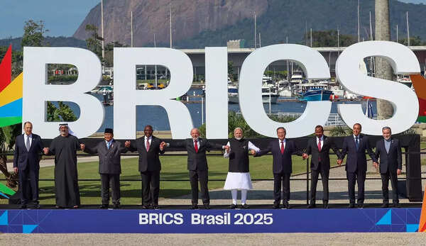 PM Modi joins BRICS leaders for family photo at 17th BRICS Summit in Rio Brics.