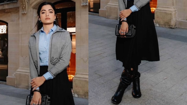 Rashmika has been impressing us with her fashion