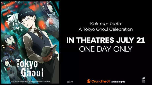Tokyo Ghoul one-time scheduled for July 21 2025 across selected US theatres