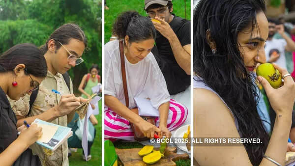Mango mania meets monsoon at Lodhi Garden