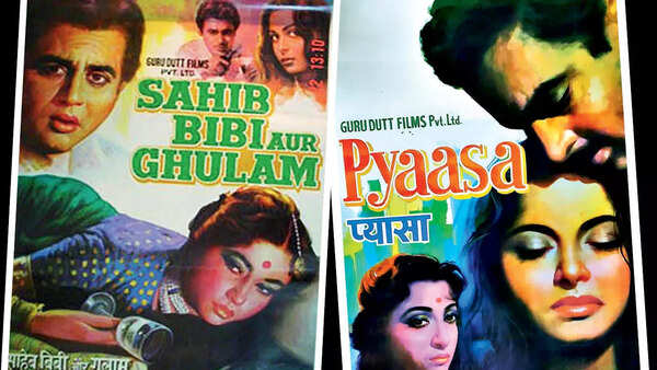 Guru Dutt gave Indian cinema masterpieces like Pyaasa and Sahib Bibi Aur Ghulam. guru dutt films