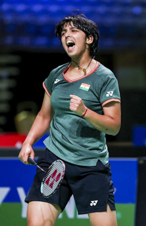 Tanvi Sharma (Badminton Photo/Yves Lacroix via PTI Photo) US Open 2025 badminton tournament