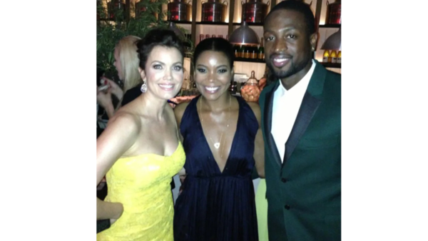​Bellamy Young, Gabrielle Union and Dwyane Wade
