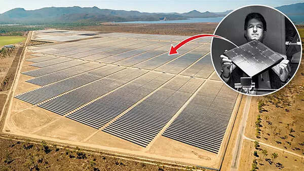 Holding PERCS for all: Australia is a global leader in renewable power generation — among its innovators are Martin Green (R) whose PERC invention has improved solar energy conversion