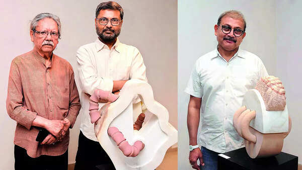 (L) Mohammad Shakil & Prof Rajiv Nayan (R) Navin Singh