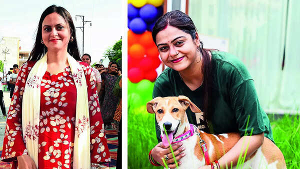 (L) Ragini Singh (R) Vaishali