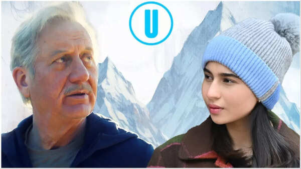 Anupam Kher with Shubhangi Dutt in Tanvi The Great