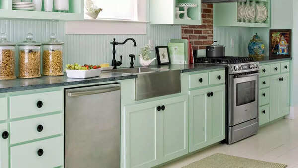 Creative ways to use pastel colours in your kitchen space