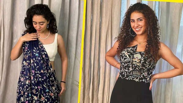 'The idea is to innovate the gara for the newer generation' (Pics: @zenobia_davar)