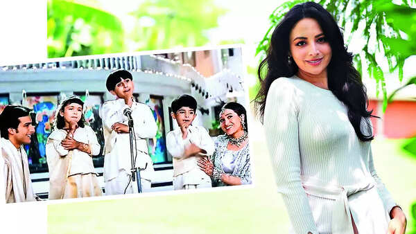 Zoya (inset) as Radhika in Hum Saath Saath Hain
