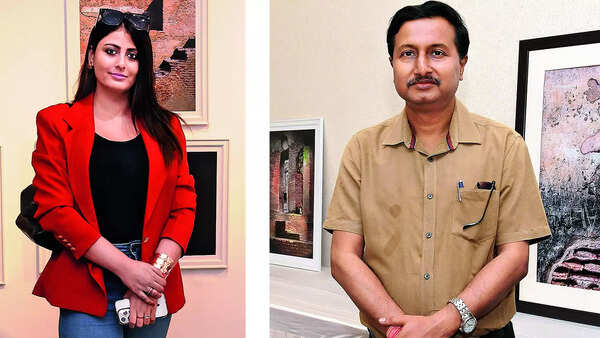 (L) Mausam Das (R) Nilabja Choudhury