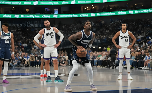 Kyrie Irving in action