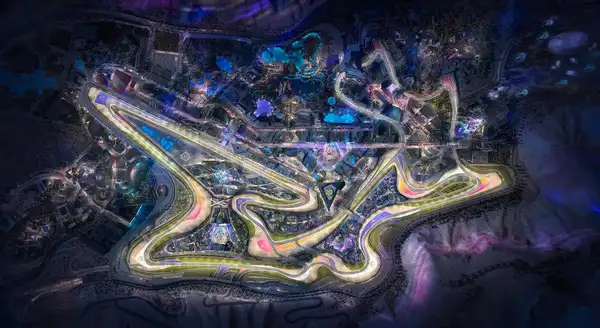 Saudi's F1 racing track at Qiddiya/Image: Instagram Qiddiya Speed Track.