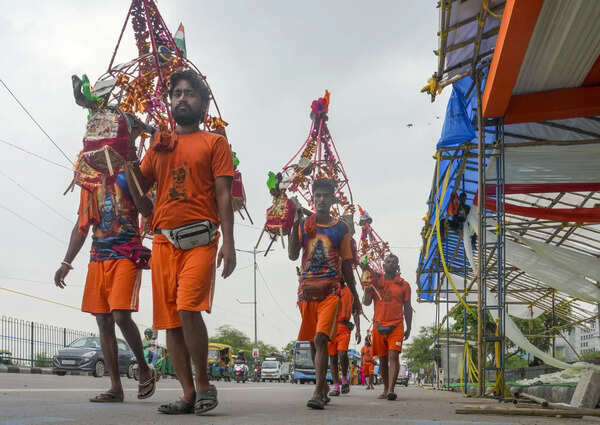 Kanwar Yatra 2025 in Delhi