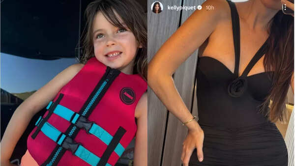 Kelly Piquet shared pictures of daughter Penelope and herself