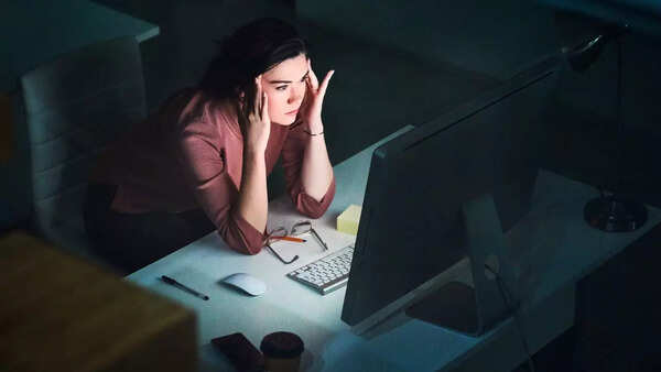 stressed at work
