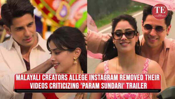 Malayali actor Pavithra Menon slams Janhvi’s casting in 'Param Sundari ...