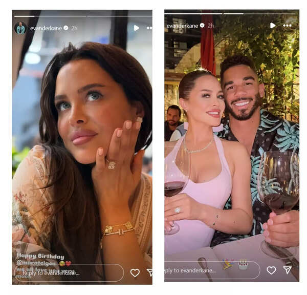 Evander Kane shares heartfelt birthday tribute to fiancée Mara Teigen | NHL News - Times of India