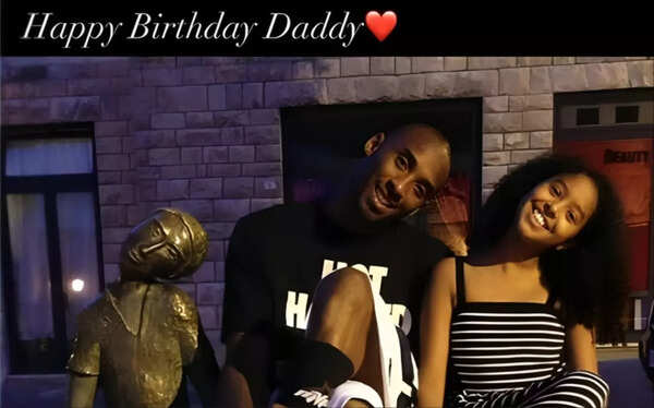 What did Natalia Bryant say about her father? Model shares heartfelt  birthday tribute to late NBA icon Kobe Bryant | NBA News - Times of India