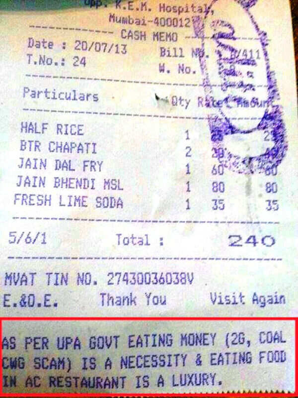 Congress workers shut down Mumbai restaurant for 'opinionated' bill