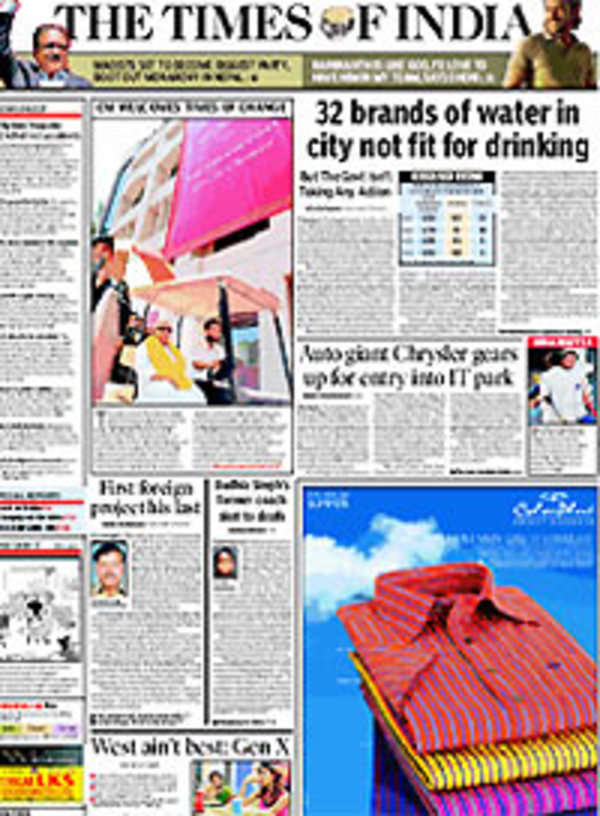 Toi Launches Its Chennai Edition India News Times Of India