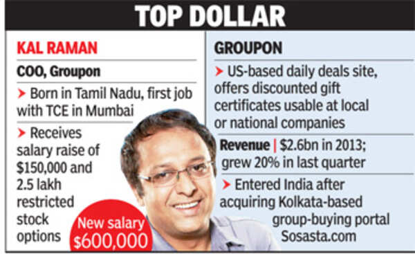 Groupon'S Raman Gets A Big Raise: Groupon COO Kal Raman gets a big ...