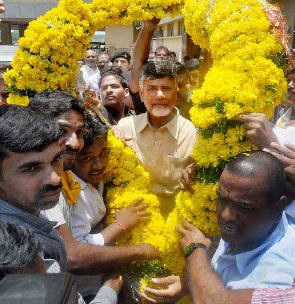 Chandrababu Naidu To Take Oath Today: N Chandrababu Naidu To Take Oath ...