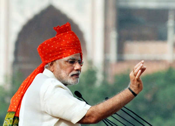 Modi's headgear on I-Day, a pride for Rajasthan | India News - Times of ...