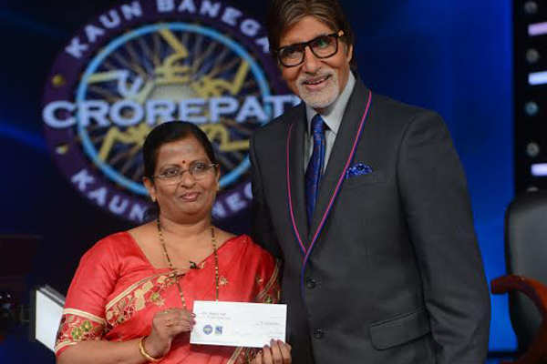 KBC 8 Gets Its First Female Crorepati Winner! - Times Of India