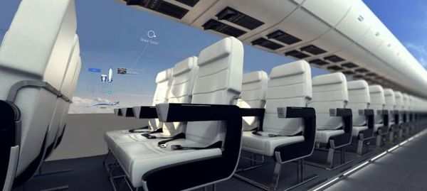 World’s first windowless plane set to take off - Times of India