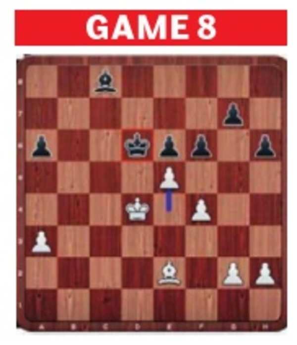 World Chess Championship: Game 8 ends in a draw after 41 moves, Carlsen  leads
