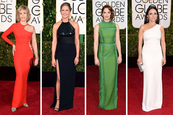 Red carpet trends from the 2015 Golden Globes - Times of India