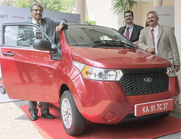 Mahindra slashes electric car e2o price by Rs 92,000 - Times of India