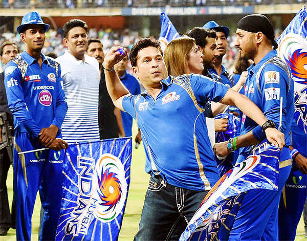 Mumbai Indians Celebrate Their Second IPL Triumph | Undefined News ...