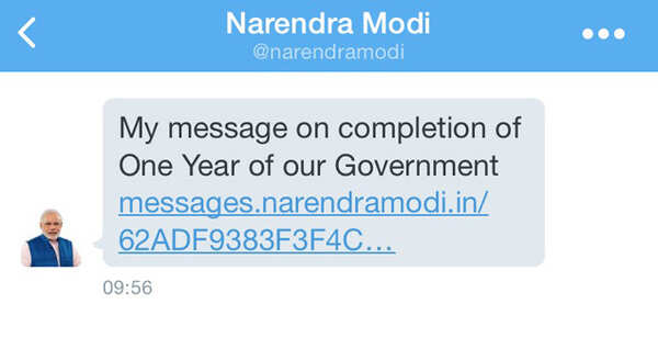 Narendra Modi: PM Narendra Modi reaches out to his Twitter followers ...