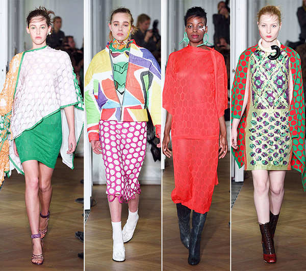 Paris Fashion Week Day 1:Rising designers show wacky, boyish designs ...