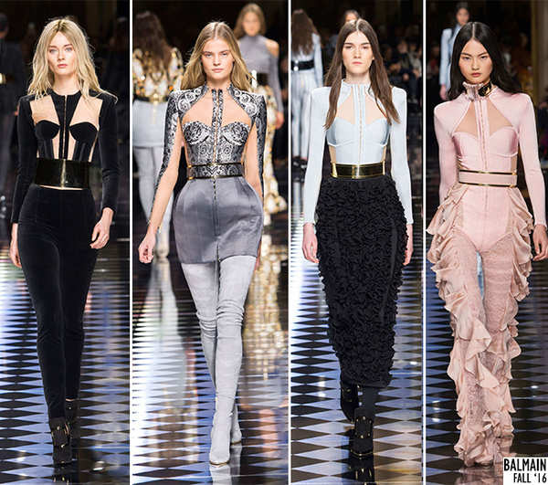 14 trends from Balmain that'll make you beg for winter - Times of India