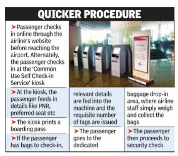 Now, print your baggage tags at Mumbai airport’s new self checkin