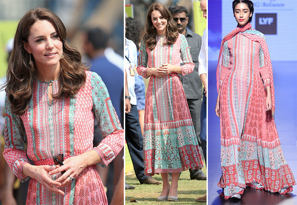 11 times Kate Middleton proved her fashion diplomacy in India - Times ...