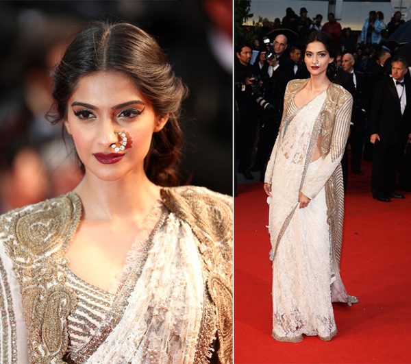 Sonam Kapoor Cannes Red Carpet Looks 2011-2015 (9)