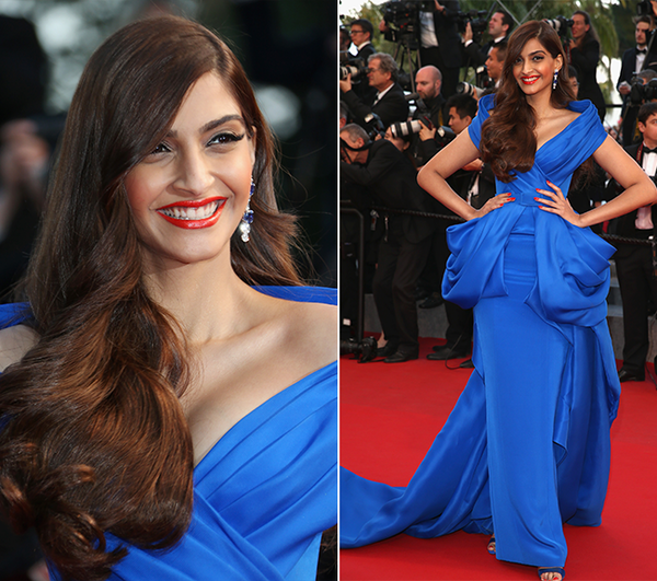 Sonam Kapoor Cannes Red Carpet Looks 2011-2015 (12)