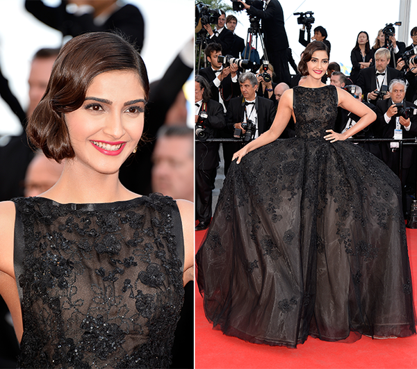 Sonam Kapoor Cannes Red Carpet Looks 2011-2015 (14)