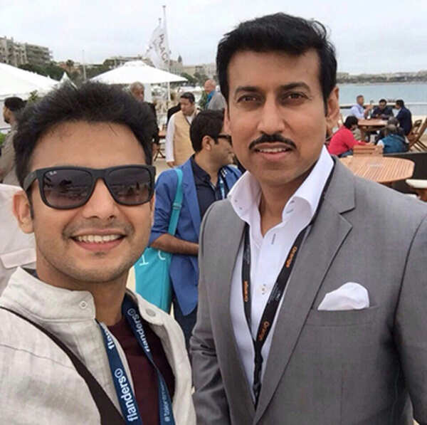 Adinath Kothare and Rajyavardhan Singh Rathore