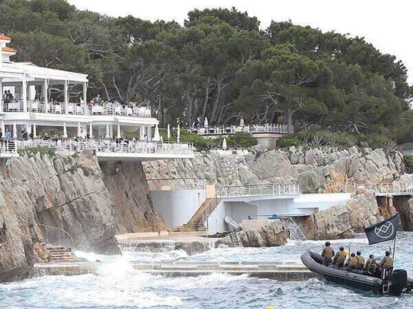 The fake terrorism stunt at Cannes' Hotel Du Cap by a French website, which exemplifies the tense atmosphere in the country