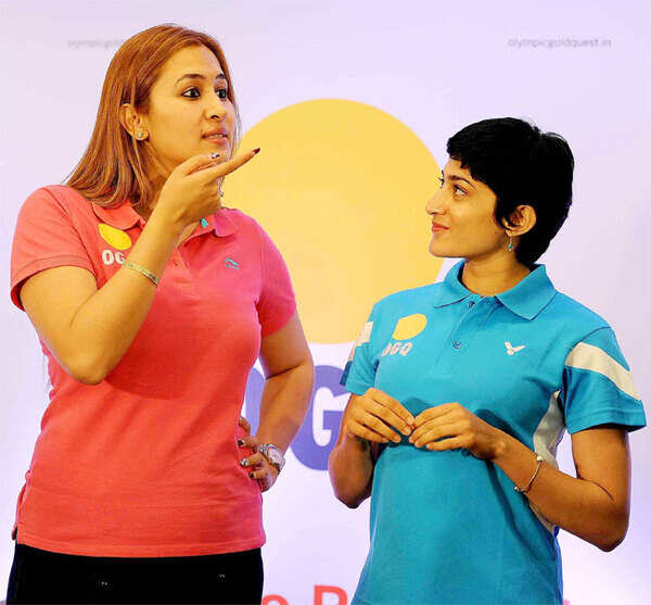 Jwala Gutta and Ashwini Ponnappa