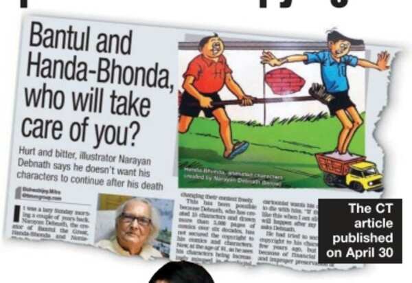 Cartoon legend finally pushes for copyright | Kolkata News - Times of India Cartoon legend finally pushes for copyright | Kolkata News - Times of India
