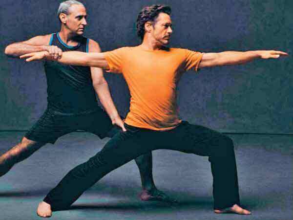 Robert Downey Jr: The Iron Man star, who only recently started practicing yoga, has shared that it helped him reach a level of mental and physical balance, and this helped him overcome his addiction issues