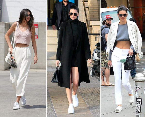 10 celebs showing us how to wear white sneakers - Times of India