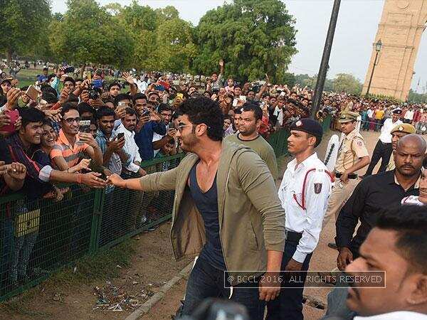 Arjun Kapoor at India Gate (BCCL)