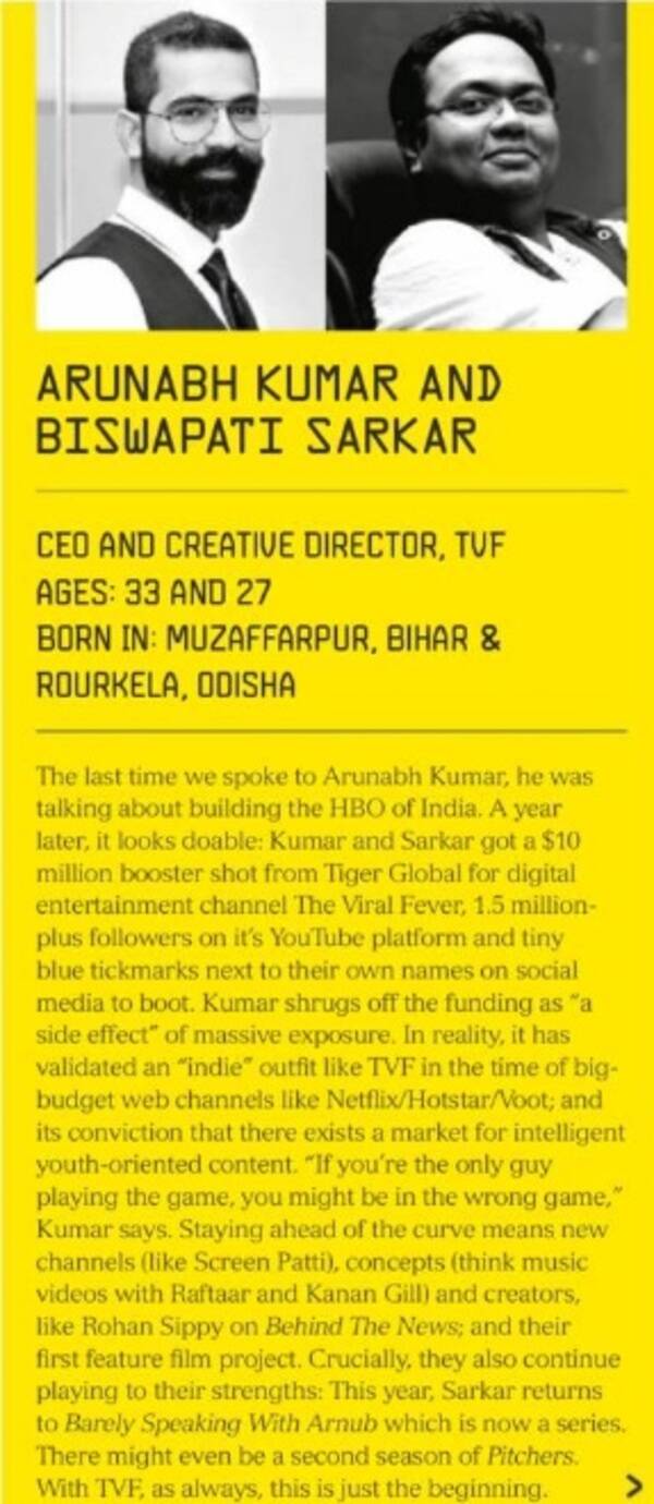 Arunabh Kumar and Biswapati Sarkar
